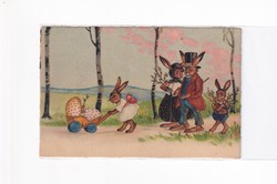 H:126 Antik Üdvözlő képeslap postatiszta "Húsvét"
