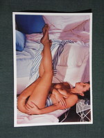 Kártyanaptár méret, trafik, ajándék üzlet, fotó kártya, erotikus női akt modell , (6)