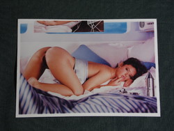 Card calendar size, traffic, gift shop, photo card, erotic female nude model, (6)
