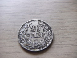 20 Filér 1908 Hungary