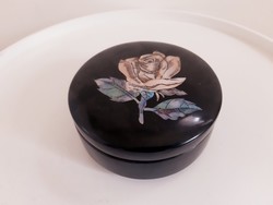 Old pink lacquer box