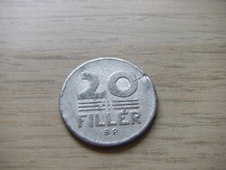 20 Filér 1971 Hungary