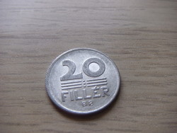 20 Filér 1989 Hungary