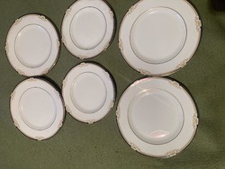 6 db WEDGWOOD porcelán süteményes tányér