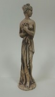 Akt drapériával, 32 cm magas szobor