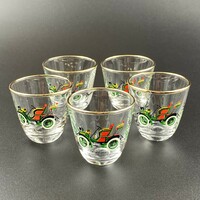 Glass short drink / brandy glasses