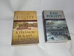 Ken follett century-tril. I-ii. (Fall of the Titans - the frozen - new, unread and flawless copy!!!