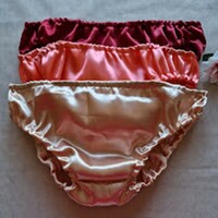 Fen56.5 - 3pcs swallow-type men's satin panties, underpants