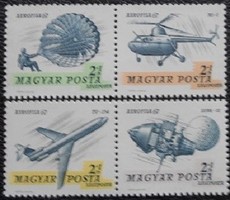 S2395-8 / 1967 stamp day - aerofila ii. Postage stamps in a pairwise context