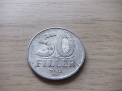 50 Filér 1982 Hungary