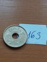Spain 25 pesetas 1997 melilla, aluminum bronze 163.