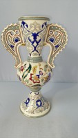 Antique faience vase, late 19th century