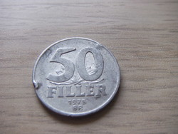50 Filér 1975 Hungary