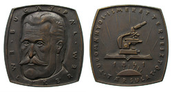 László bony: Pál bugát memorial medal / scientific awareness association - tit