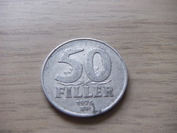 50 Filér 1976 Hungary