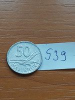 Slovakia 50 halierov 1943 alu. #539