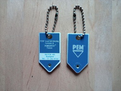 Pem technical advertising keychain bag ornament