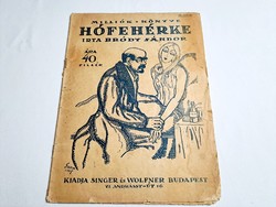 Sándor Bródy: hófehérke newspaper millions book 1917. 51. Number