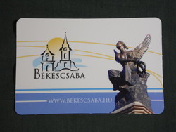 Card calendar, Békéscsaba tourinform office, graphic, sculpture, 2009, (6)