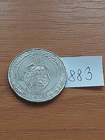 Tunisia 1 Dinar 2011 1432 Copper-Nickel #883