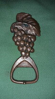 Antique copper grape cluster very nice bottle opener beer/wine opener 7 cm according to the pictures