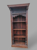 Antik neoreneszánsz könyves szekrény