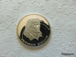Schiller silver commemorative medal pp 19.93 Grams 999% silver