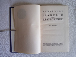 André gide : shepherd's songs / isabelle – lyrical short novels