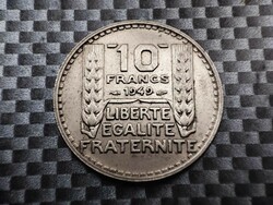 France 10 francs, 1949