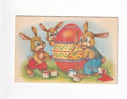 H:151 Húsvéti Üdvözlő képeslap szétnyíthatós