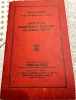Weiss manfred cast iron radiators, boilers and fittings catalog 1932-33. It drips