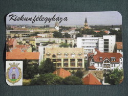 Card calendar, Tibor Kovács collector, view detail of Kiskunfélegyháza, 2009, (6)