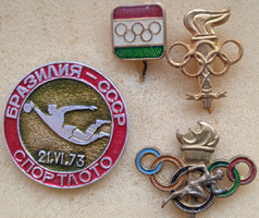 Mixed Olympics sport badges