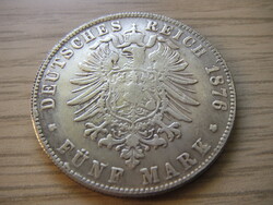 German Empire 5 marks 1876 copy (copy) if someone is missing it