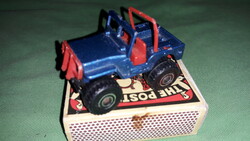 Retro Hungarian metal car-jeep model car metal small car in excellent condition according to the pictures