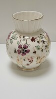 Zsolnay butterfly vase with scalloped edge #1876