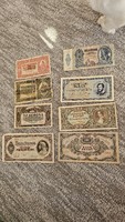 Mixed banknotes