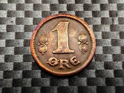 Denmark 1 cent, 1913