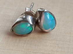 Ethiopian opal earrings 925 sterling silver