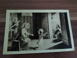 Old religious French postcard, circa 1930s