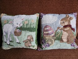 Easter themed decorative pillows
