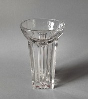 Villeroy & boch 'epoca' art-deco/brutalist crystal vase 1970's
