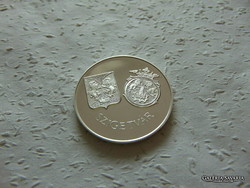 Szigetvár ezüst emlékérem PP 31.37 gramm 925 - ös ezüst