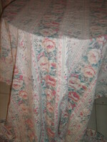 Pair of beautiful vintage pink curtains