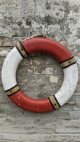 Old boat life belt