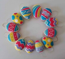 Easter felt eggs