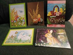 5 Easter postcards