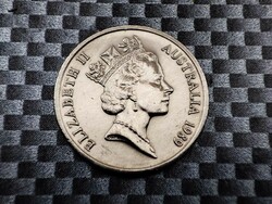 Ausztrália 5 cent, 1989
