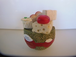 Toothpick holder - new - 7 x 7 cm resin - perfect