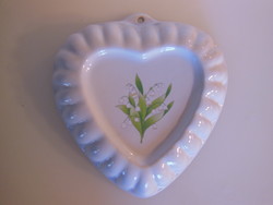 Baking dish - 21 x 5 cm - can be hung on the wall - ceramic - German - perfect